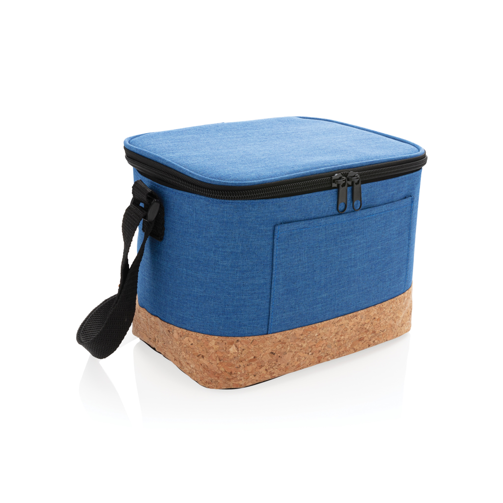 Sac isotherme finition liège Diego_Bleu