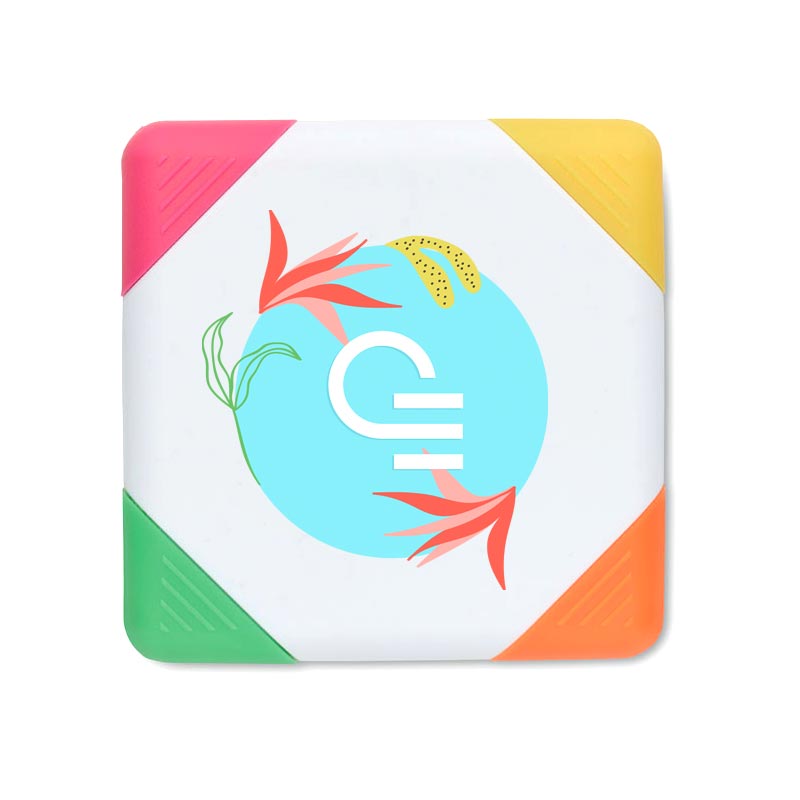Surligneur publicitaire 4 couleurs Squarie