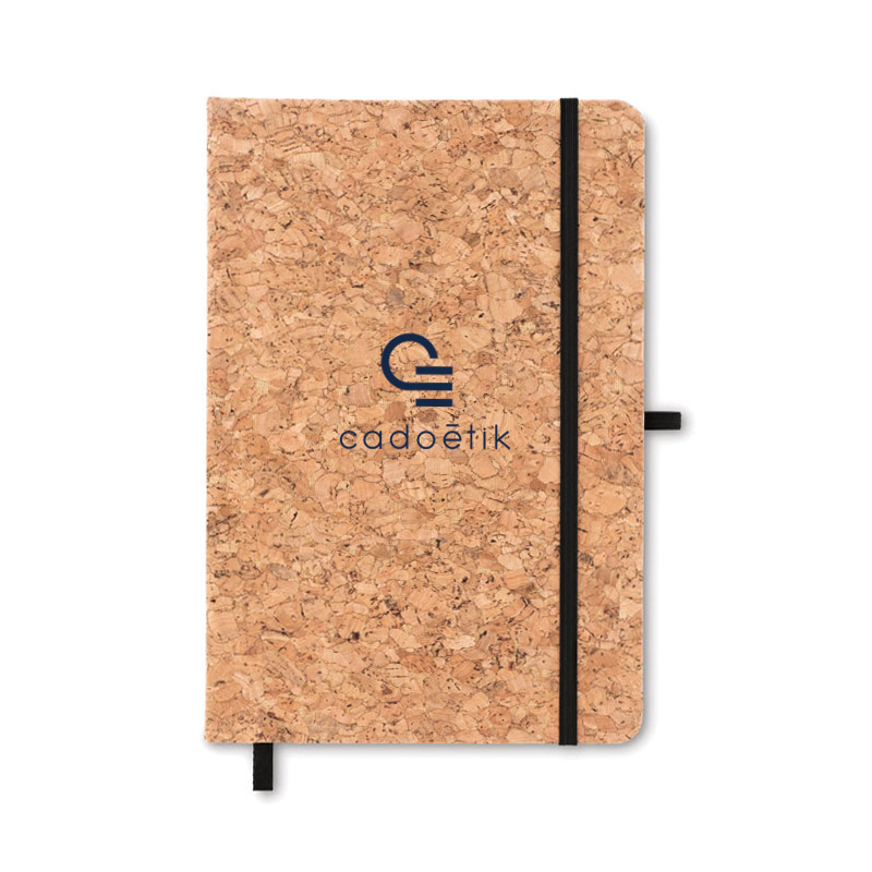 Goodies écologiques - Carnet publicitaire A5 avec liège