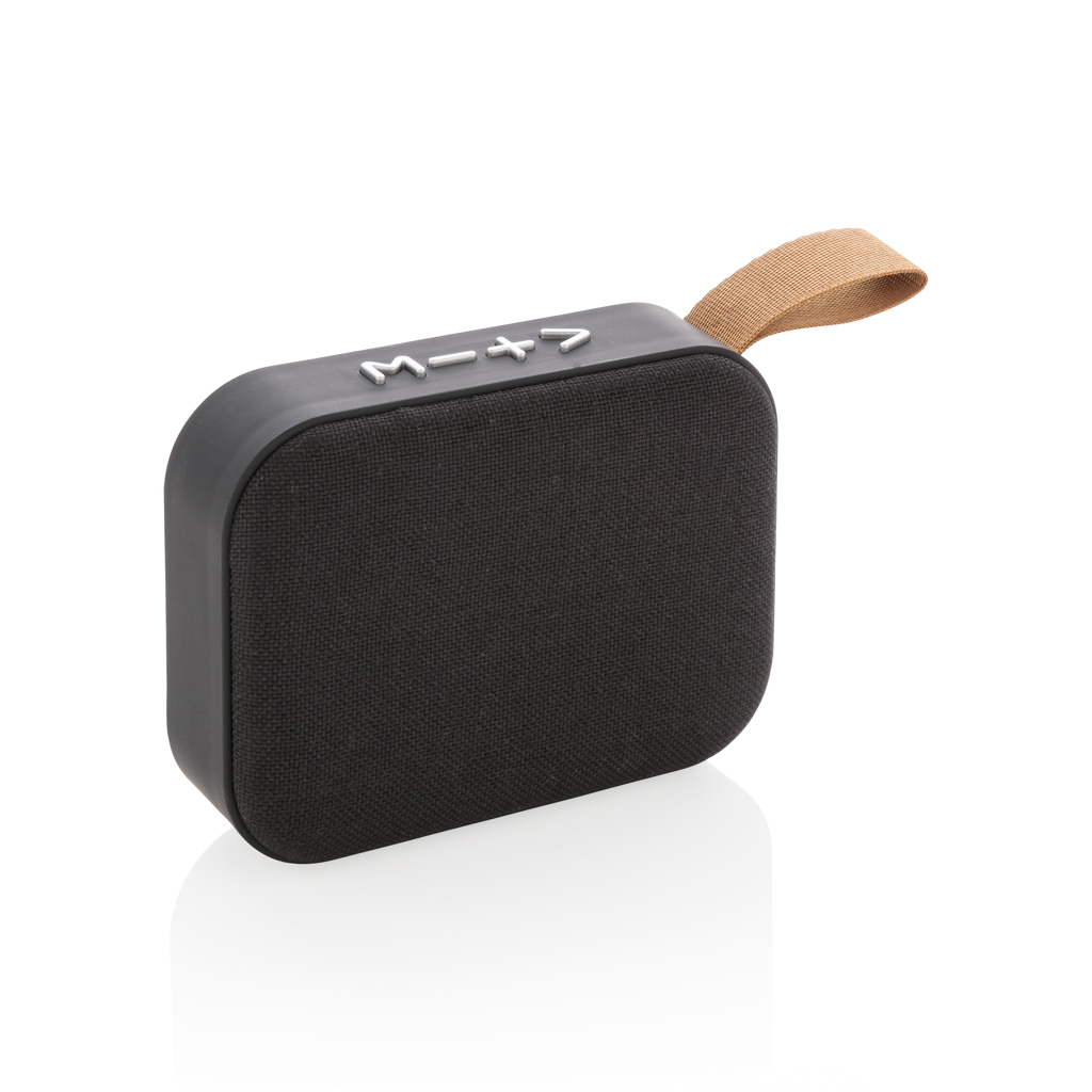 Haut-parleur Bluetooth Soft Touch 3W_Noir