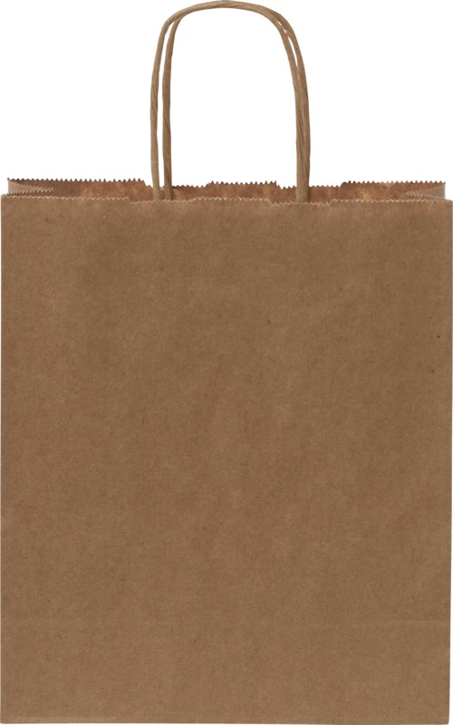 Sac en papier Kraft Gift 21 x 18 cm_Marron
