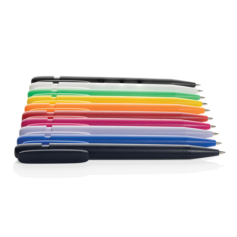 Stylo bille en plastique recyclé certifié Devin_02