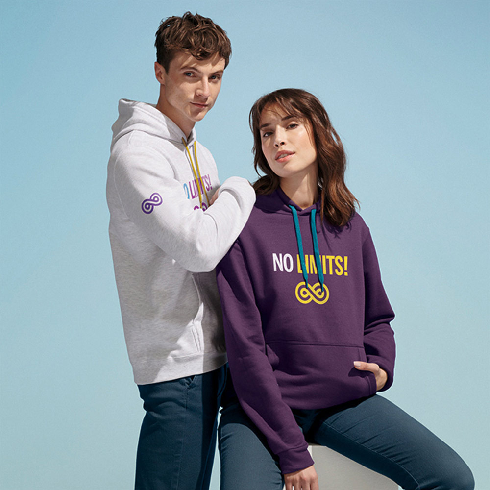 Sweat publicitaire à capuche unisexe sur-mesure NoLimits 320 g_06