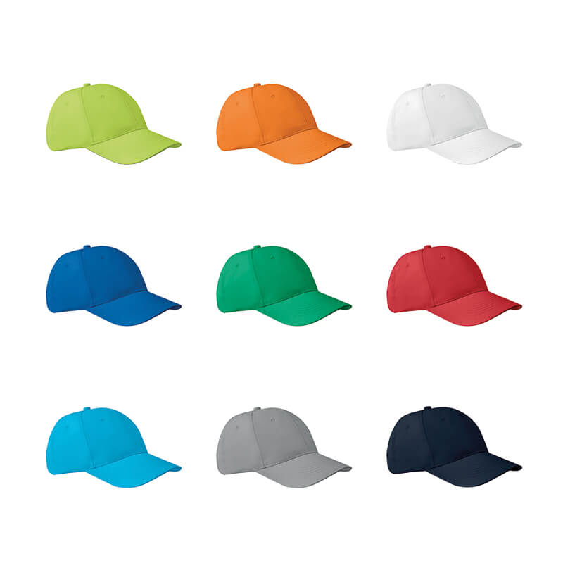 Casquette de baseball 6 pans réglable Basie_02