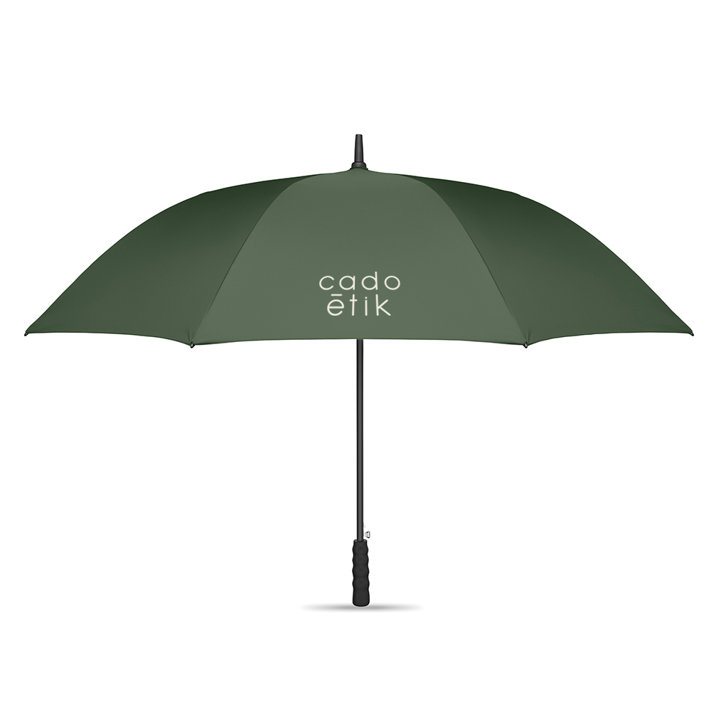 Parapluie droit 27" en polyester recyclé rPET Lluvia _01