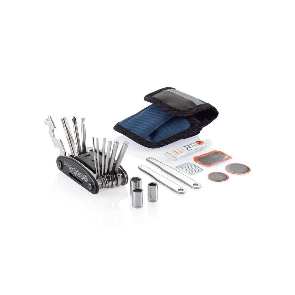 Kit de réparation vélo Trial_Bleu