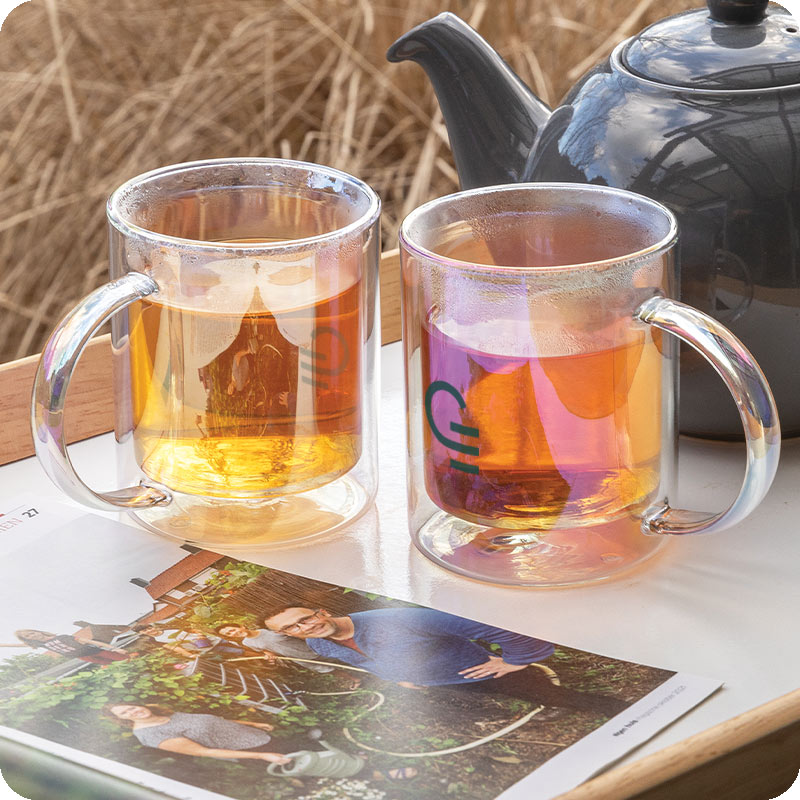 Mug double paroi en verre électroplaqué Rita 330 mL_0