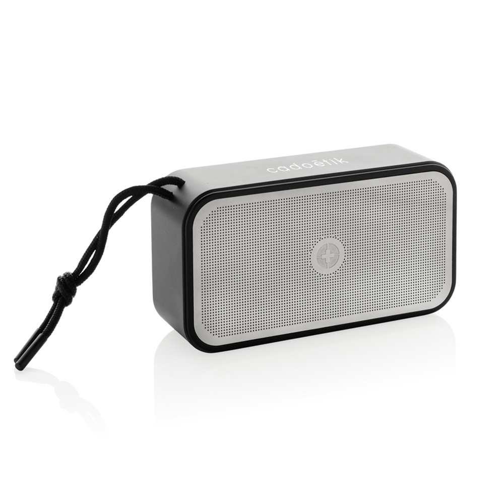 Enceinte nomade en aluminium recyclé certifié Swiss Peak 10 W_01