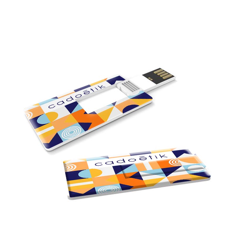 Cadeau publicitaire - Clé USB publicitaire carte de crédit Mini