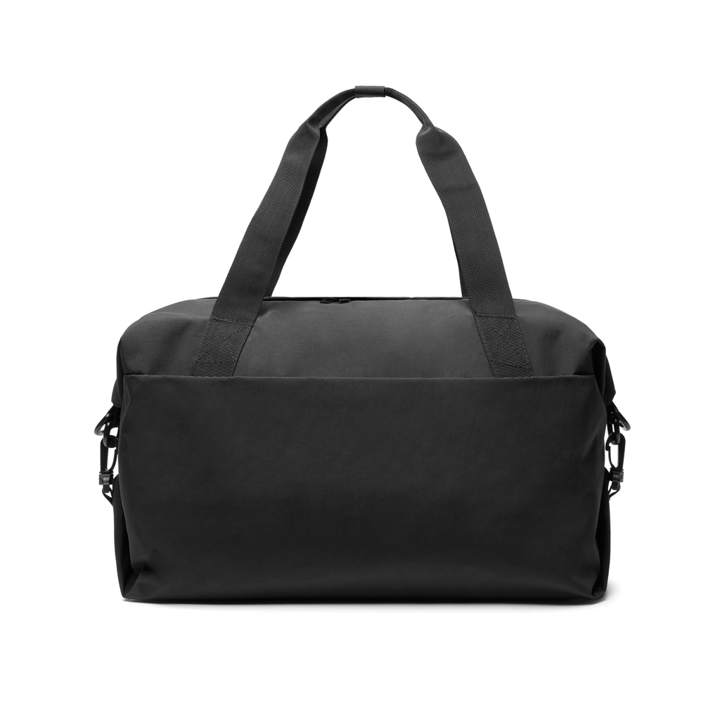 Sac week-end publicitaire en nylon recyclé Kento Urban 45 L _Noir