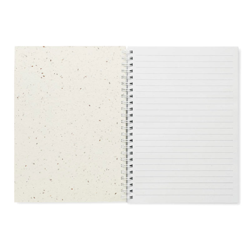 Carnet A5 en papier recyclé et papier ensemencé SeedRing_02