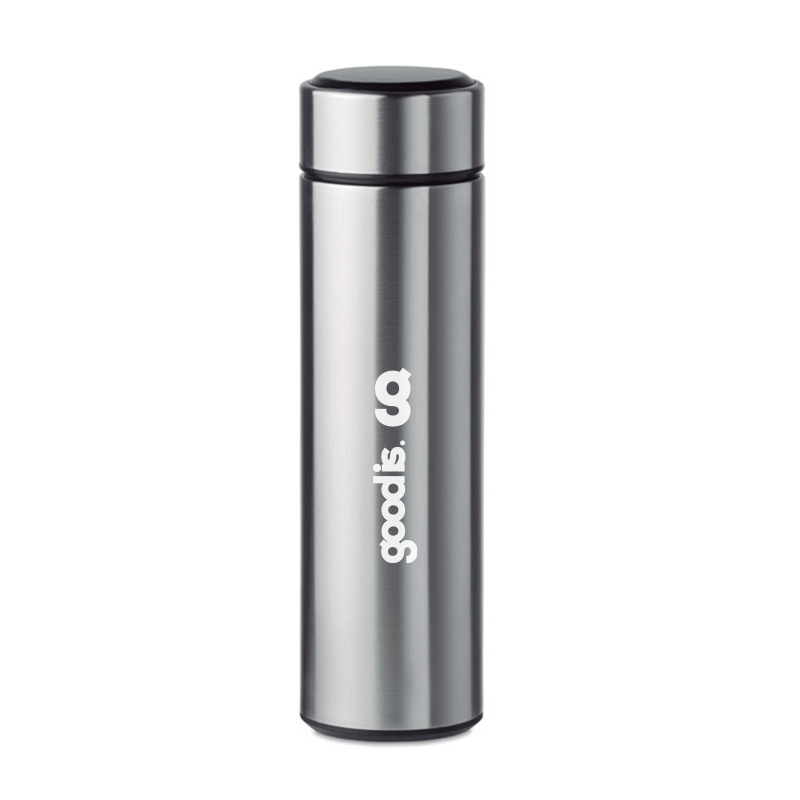 Bouteille isotherme en inox avec indicateur de température Pole_03
