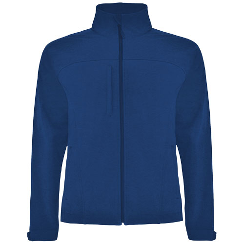 Veste softshell unisexe en polyester certifié Rudolph_Bleu royal