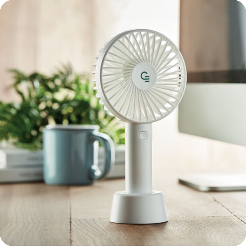 Ventilateur portable personnalisé rechargeable Dini_00