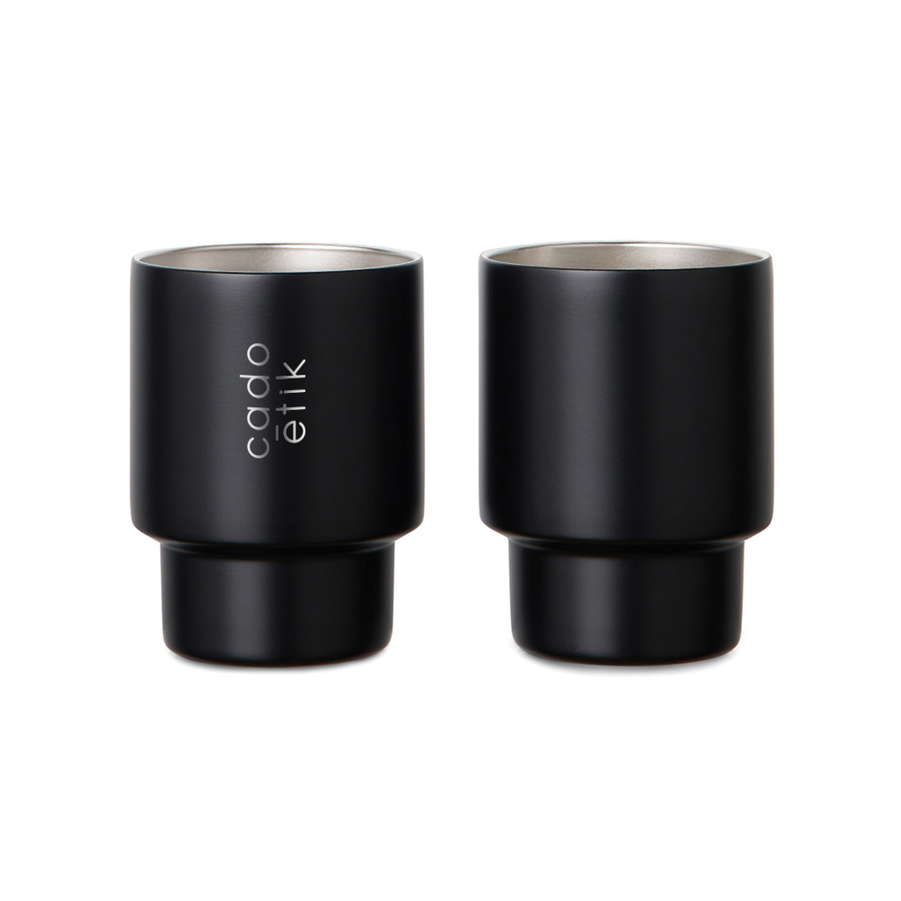Set de 2 tasses en inox recyclé certifié Vinga Nagano 160 mL_01