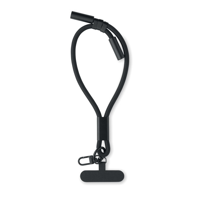 Dragonne pour téléphone et câble de charge en plastique recyclé rPET Vrist_01