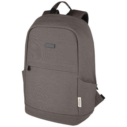 Sac à dos antivol en toile recyclée et certifiée Joey 18 L _Gris