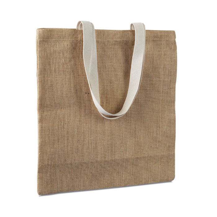 Tote bag en jute Juhu _Beige