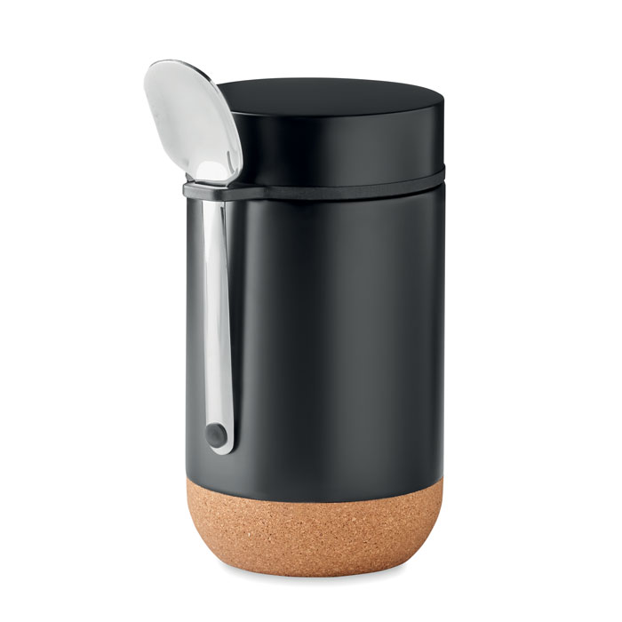 Lunch box isotherme en inox Bettna 400 mL_Noir
