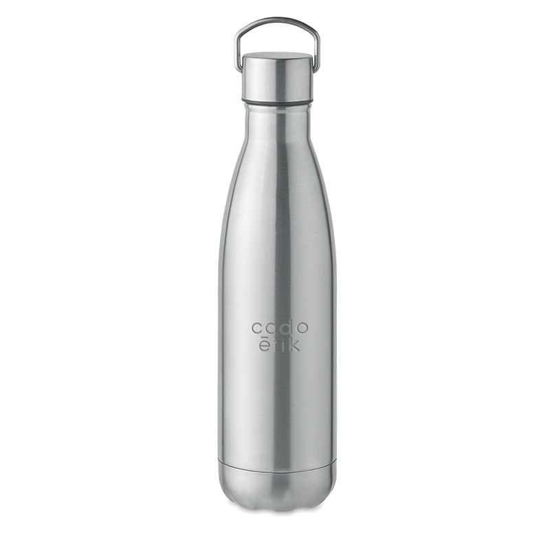Bouteille double paroi personnalisée en inox recyclé Manoa 500 mL_01