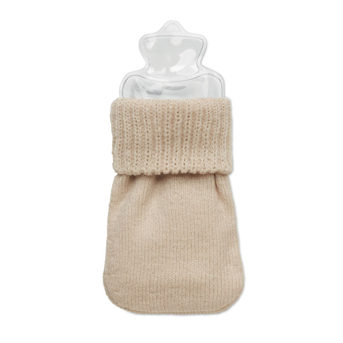 Chaufferette en polyester recyclé Warmuff_Beige
