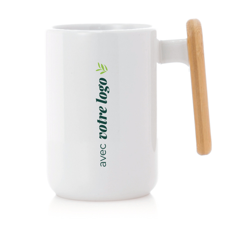 Mug avec anse en bambou Mystral 480 mL_3