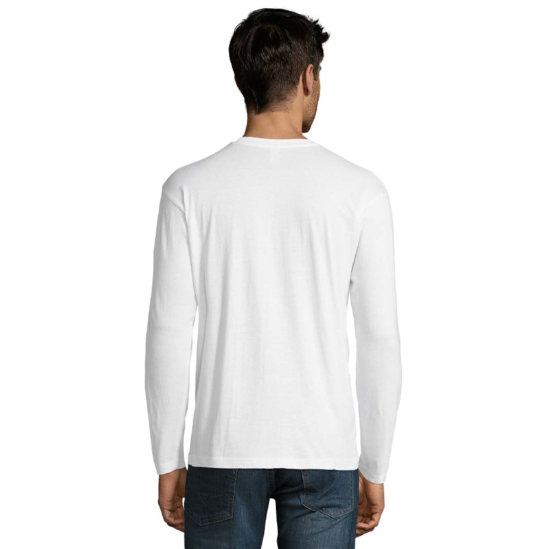 T-shirt homme manches longues en coton certifié Monarch 150 g_05