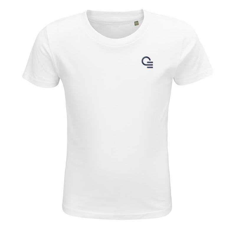 T-shirt publicitaire enfant en coton bio Crusader