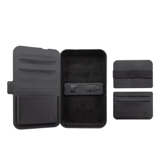 Étui de voyage avec chargeur 3 en 1 en PU recyclé certifié Swiss Peak_06