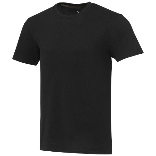 T-shirt publicitaire unisexe en coton et polyester recyclés Avalite 160 g_Noir