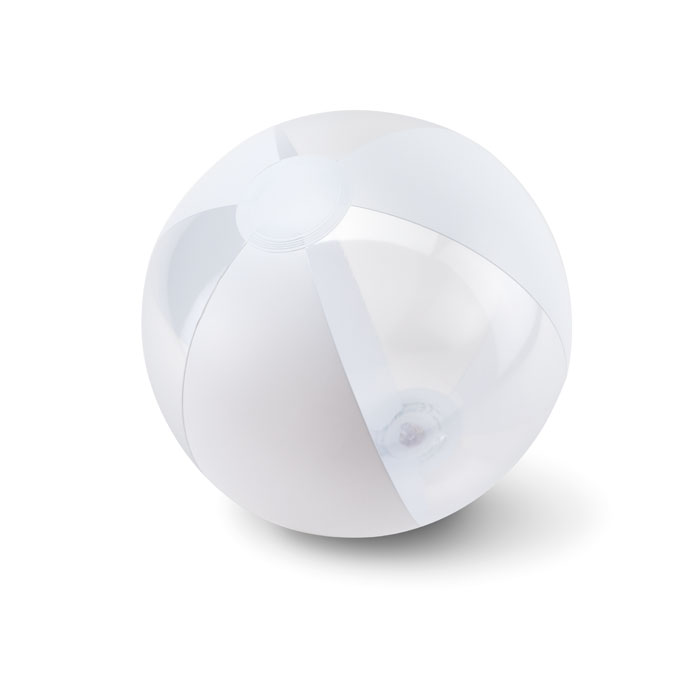 Ballon de plage gonflable Aquatime_Blanc