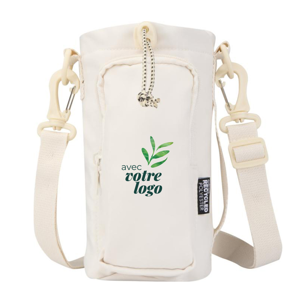 Porte-bouteille en polyester recyclé Trip Aware™ 2 L_01