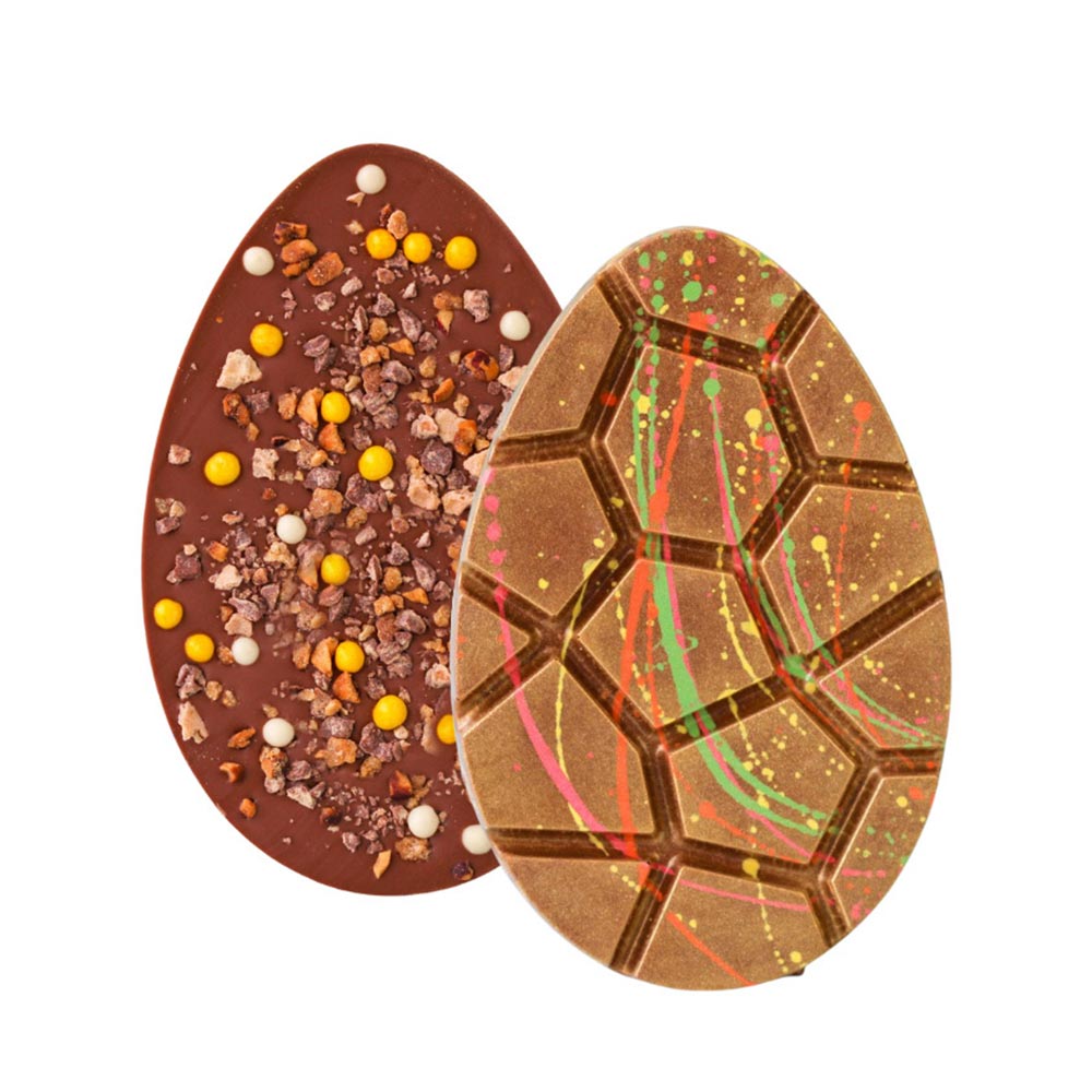 Œuf de Pâques en chocolat belge personnalisable 100 g_02