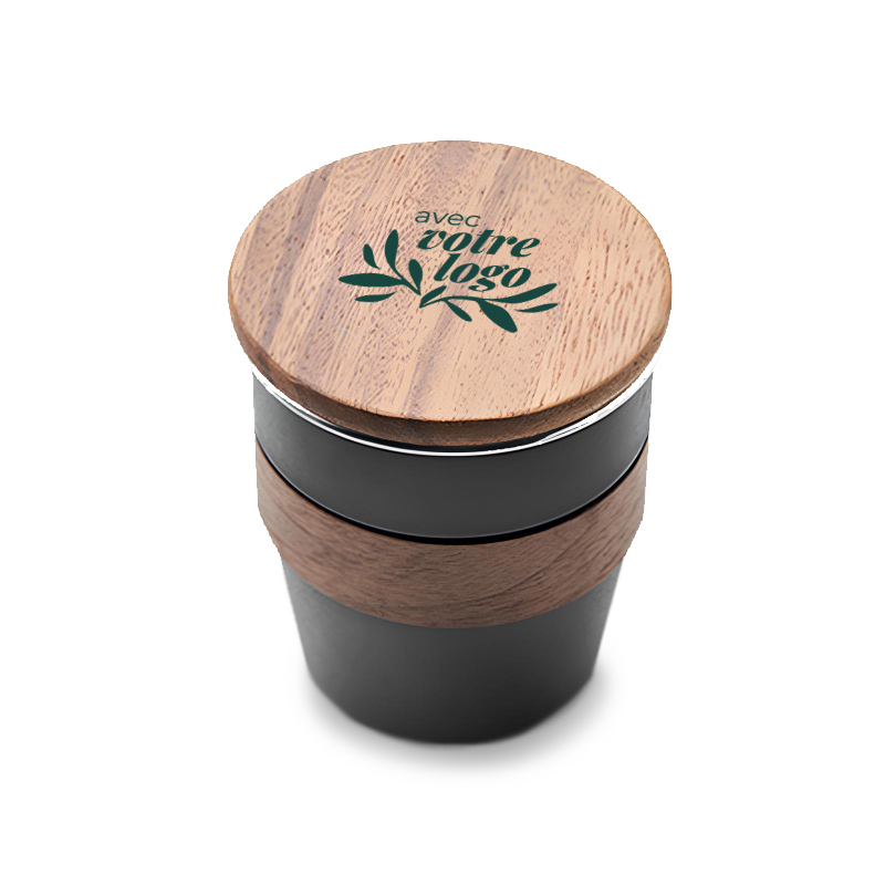 Mug de voyage en inox recyclé Walnut 350 mL_02
