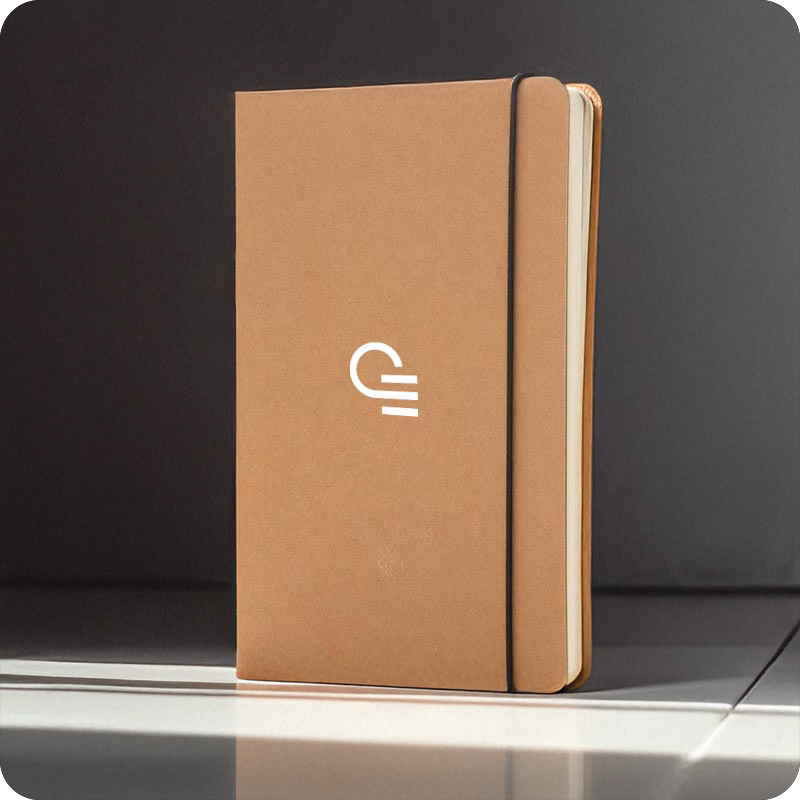 Carnet A5 rigide en carton certifié et soufflet Écosoft_00