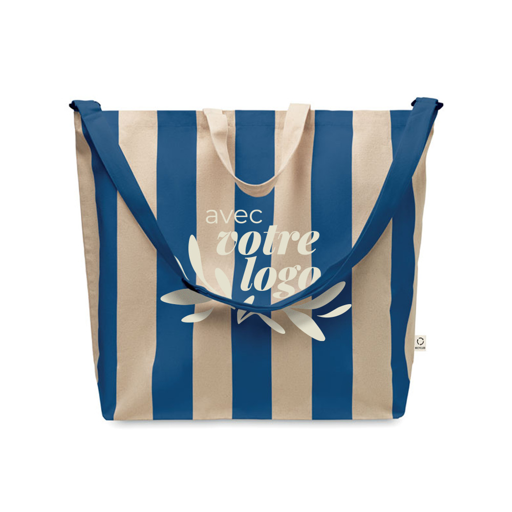 Sac de plage en coton et polyester recyclés Laguna 280 g_03