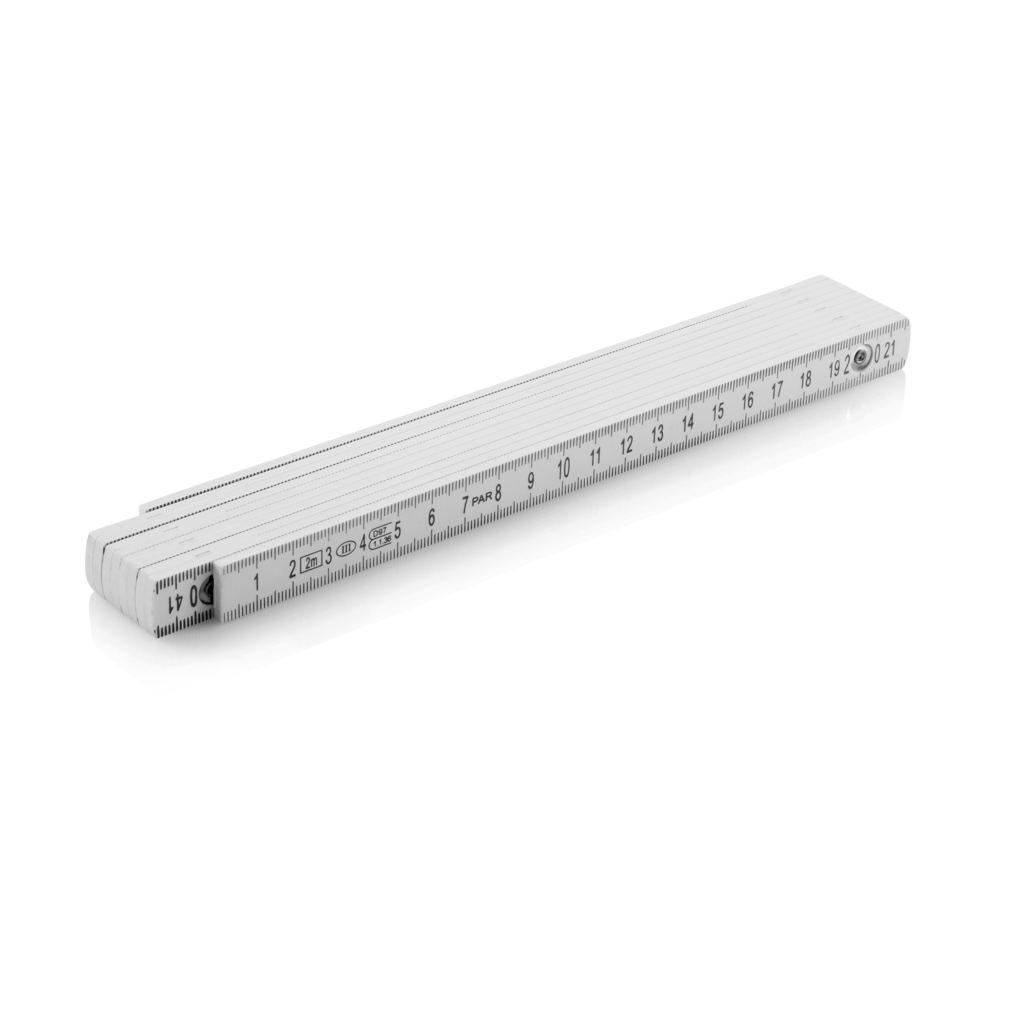 Mètre pliable Archi_Blanc
