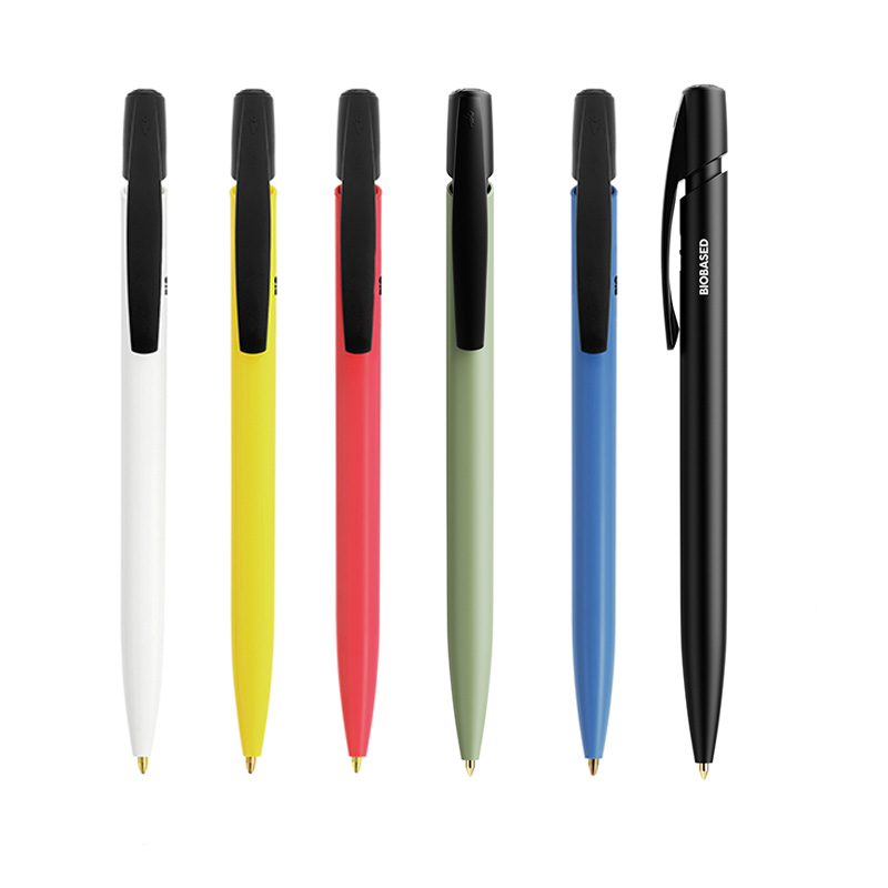 Stylo bille BIC Media Clic  en plastique végétal Bio Based Ballpen_02