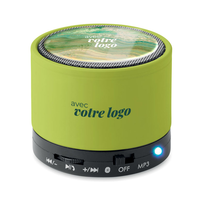 Enceinte nomade personnalisée Round Bass 3W_03