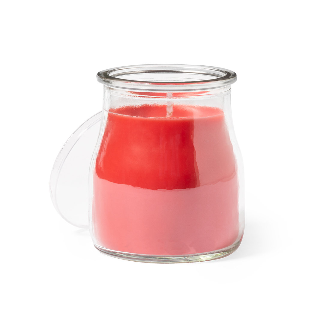Bougie parfumée en verre Saicer 200 g_Rouge