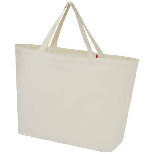Sac shopping en toile recyclée Cannes_Naturel