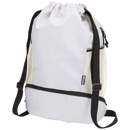 Sac de sport à cordon en polyester ripstop recyclé certifié Nomad 18 L_01