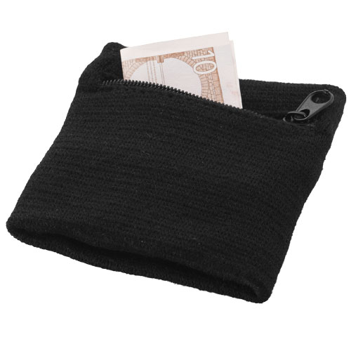 Poignet éponge avec zipper Carlos_Noir
