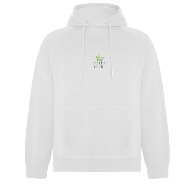 Sweat à capuche unisexe en coton bio et polyester recyclé certifiés Vinson 300 g_1