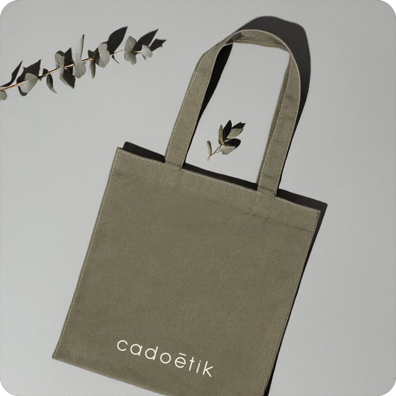 Tote bag en toile recyclée non teintée Impact 285 g_0