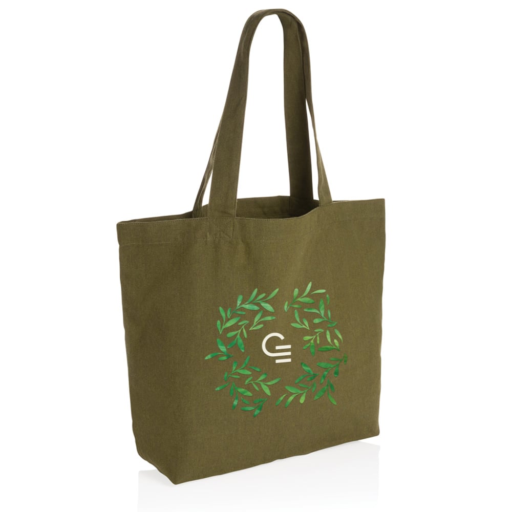 Sac shopping en toile recyclée non teintée Impact Uni 240 g_1