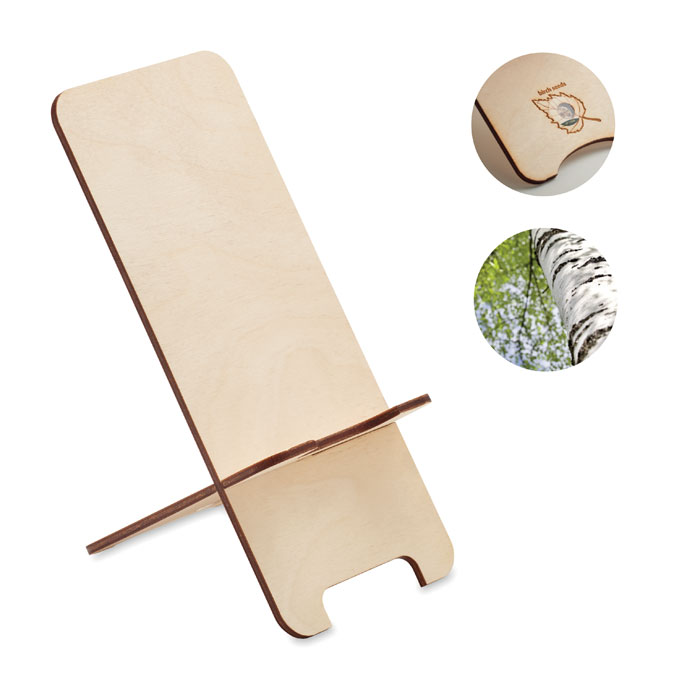 Support de téléphone en bois Grouw_Bois