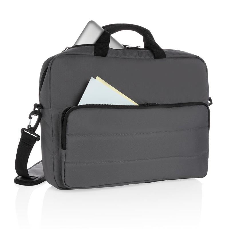 Sacoche ordinateur 15,6" en polyester recyclé rPET Impact_05
