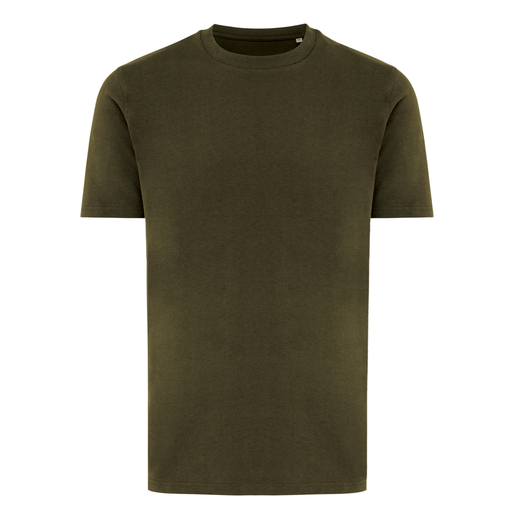 T-shirt unisexe en coton bio & recyclé Iqoniq Brett 180 g_Kaki