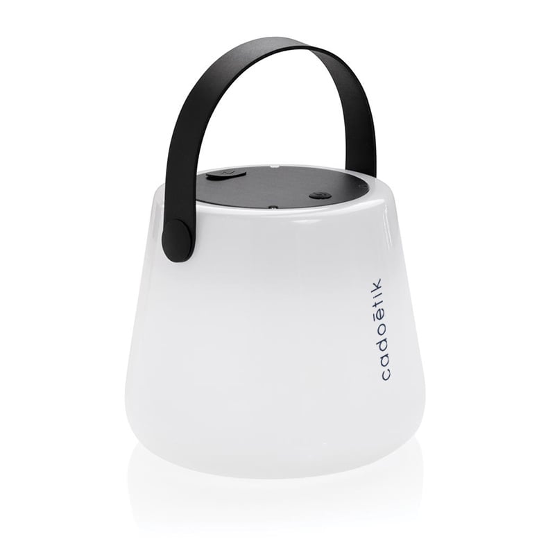 Lampe solaire  d'extérieur en plastique recyclé certifié SolarGlow_1